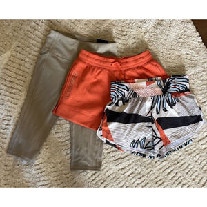 LOT x3 DSG SHORTS/LEGGING Size XS NWT